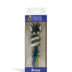 Packaged stainless steel cleaning brush set.